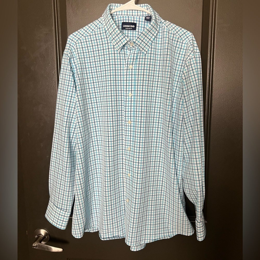 Land’s End button up dress shirt